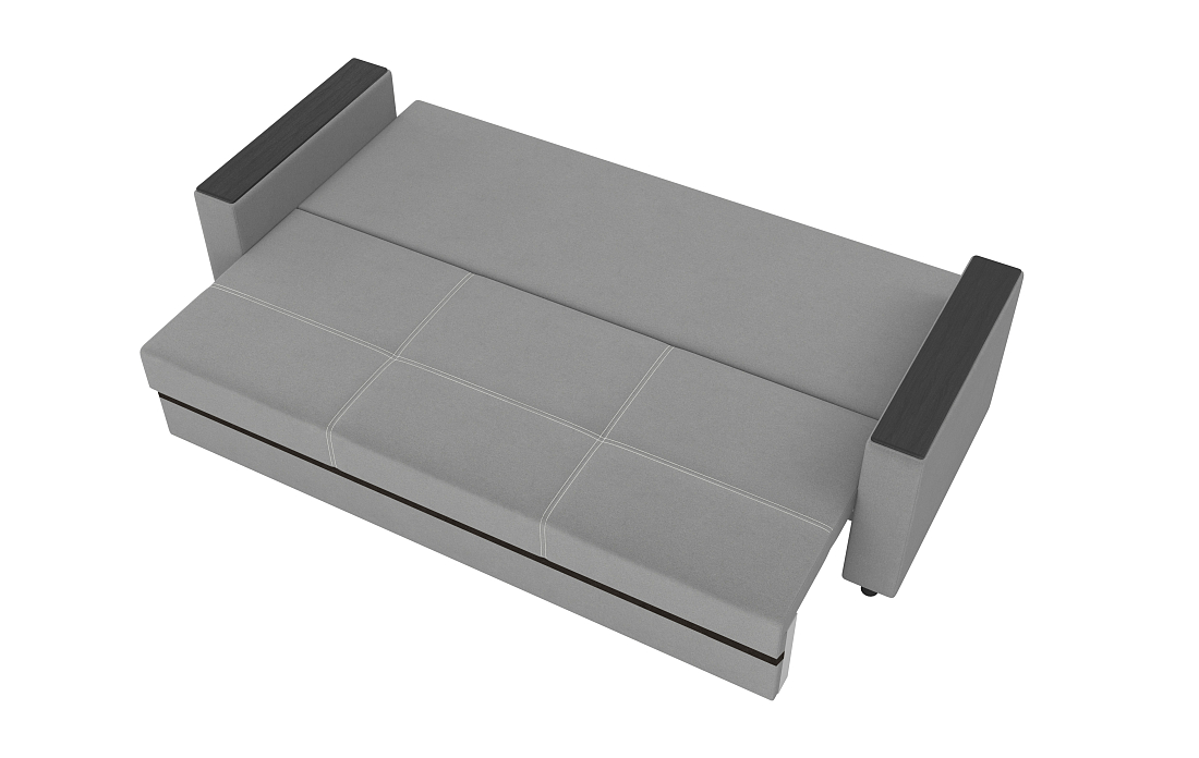 Смарт/ Диван - кровать 3-х мест велюр parma 25 серый